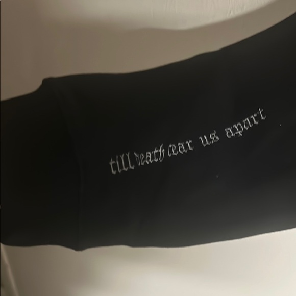 Black Jacket with Rose Embroidery Blvck Paris New - Picture 2 of 5